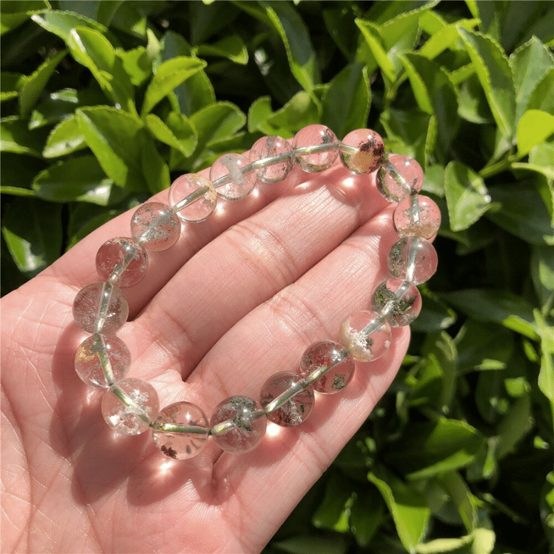 Bracelet Pierre Lodolite l Lithothérapie Stéphanie