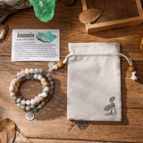 Bracelet Mala Arbre de Vie en Amazonite | Lithothérapie Stéphanie