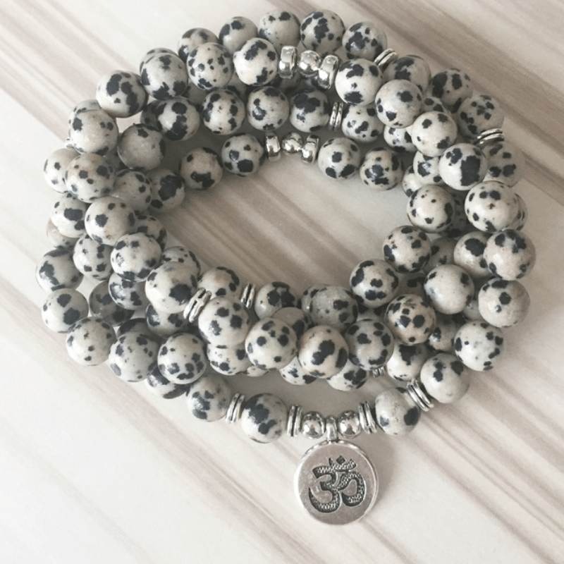 Mala en Jaspe Dalmatien | Lithothérapie Stéphanie