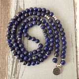 Bracelet Mala en Lapis Lazuli