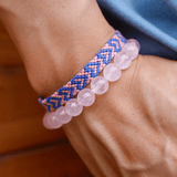 Bracelet de Quartz Rose Clair | Lithothérapie Stéphanie