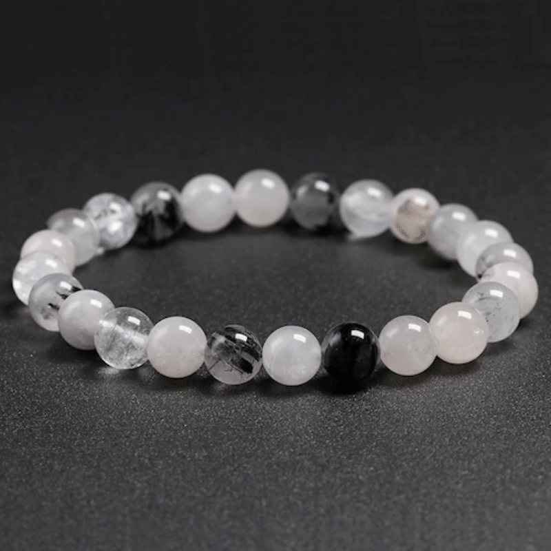 Bracelet en Quartz Tourmaliné | Lithothérapie Stéphanie