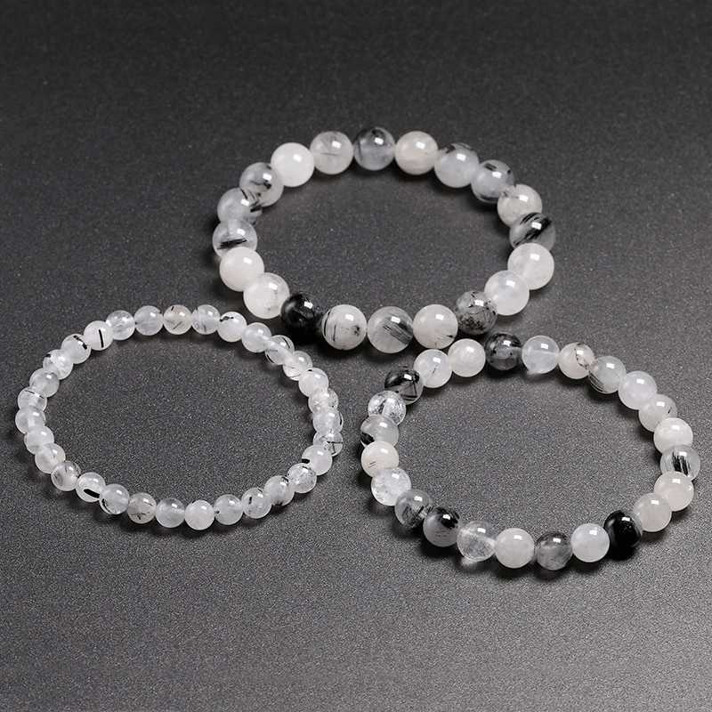 Bracelet Quartz Tourmaline | Lithothérapie Stéphanie
