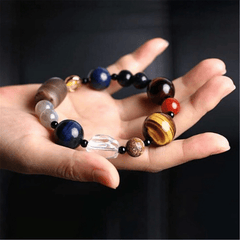 Bracelet Pierre Système Solaire | Lithothérapie Stéphanie
