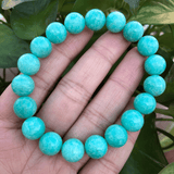 Bracelet en Amazonite Bleue pour Homme et Femme | Lithothérapie Stéphanie