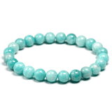 Bracelet en Amazonite 8MM | Lithothérapie Stéphanie