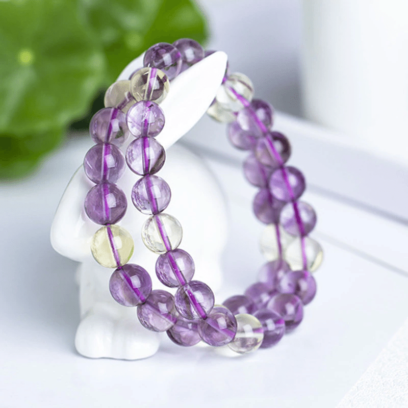 Bracelet Ametrine | Lithothérapie Stéphanie