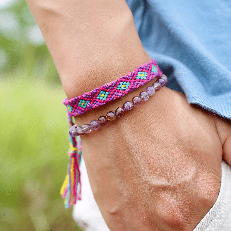 Bracelet en Auralite 23 Authentique | Lithothérapie Stéphanie