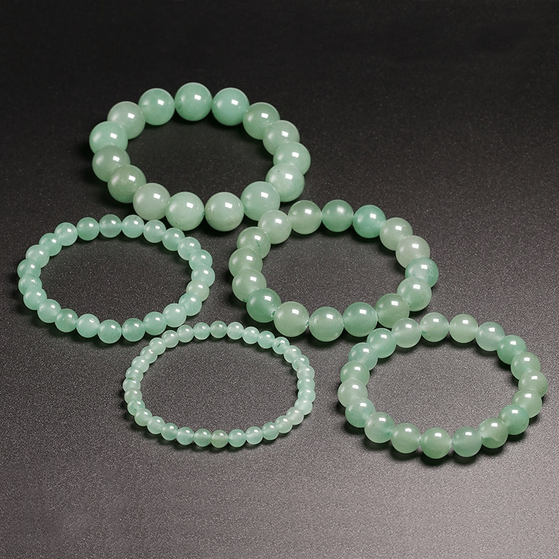 Bracelet Pierre Aventurine Verte | Lithothérapie Stéphanie
