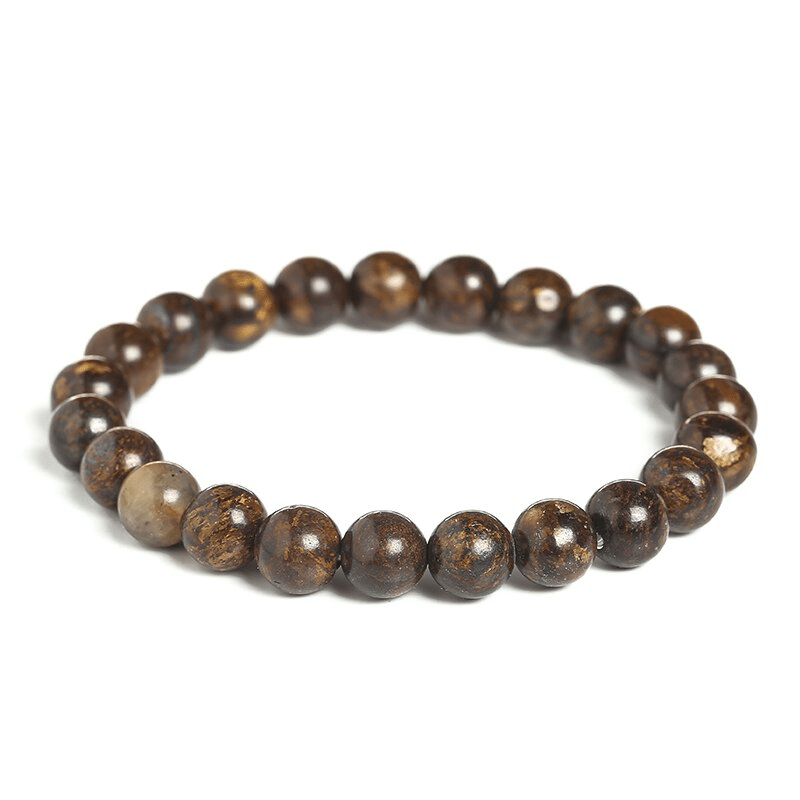 Bracelet Bronzite Marron | Lithothérapie Stéphanie