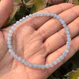 Bracelet Perles Célestine | Lithothérapie Stéphanie