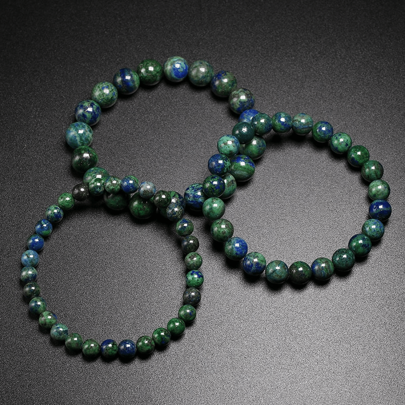 Bracelet Chrysocolle Homme | Lithothérapie Stéphanie