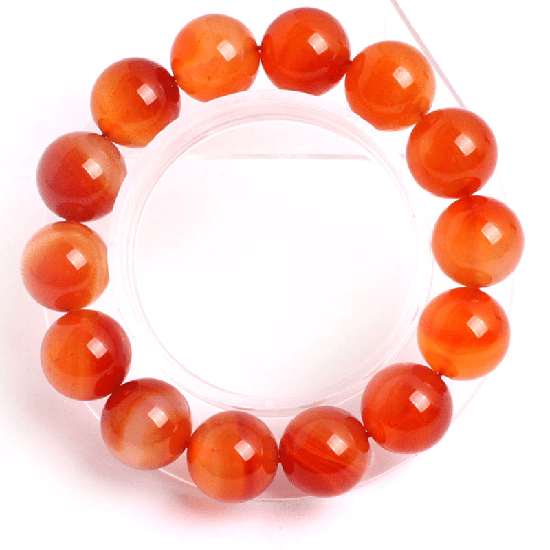 Bracelet de Cornaline | Lithothérapie Stéphanie