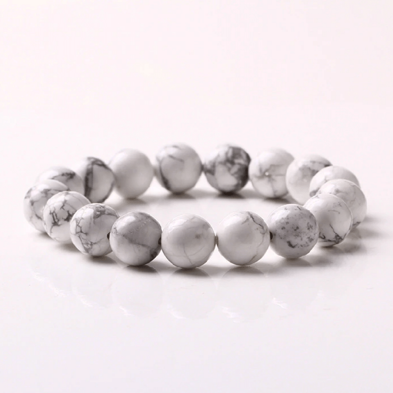Bracelet Howlite | Lithothérapie Stéphanie