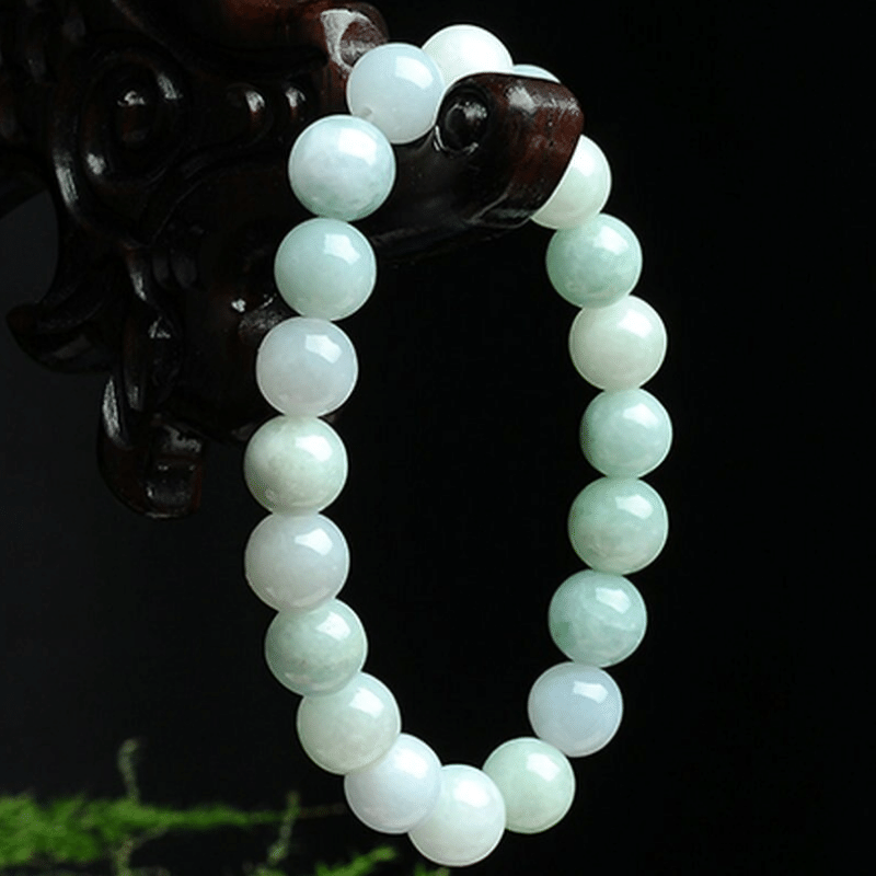 Bracelet Homme Jadéite | Lithothérapie Stéphanie