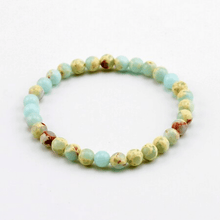 Bracelet en Jaspe Aqua Terra | Lithothérapie Stéphanie