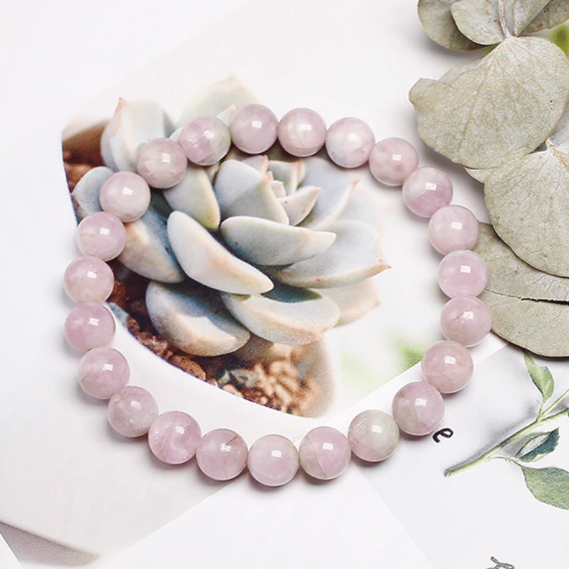 Bracelet Pierre Kunzite | Lithothérapie Stéphanie
