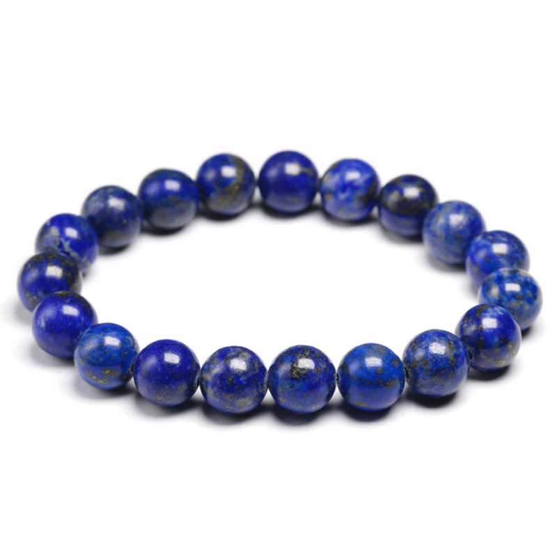 Bracelet en Lapis Lazuli 10MM | Lithothérapie Stéphanie
