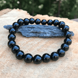 Bracelet en Obsidienne Noire | Lithothérapie Stéphanie