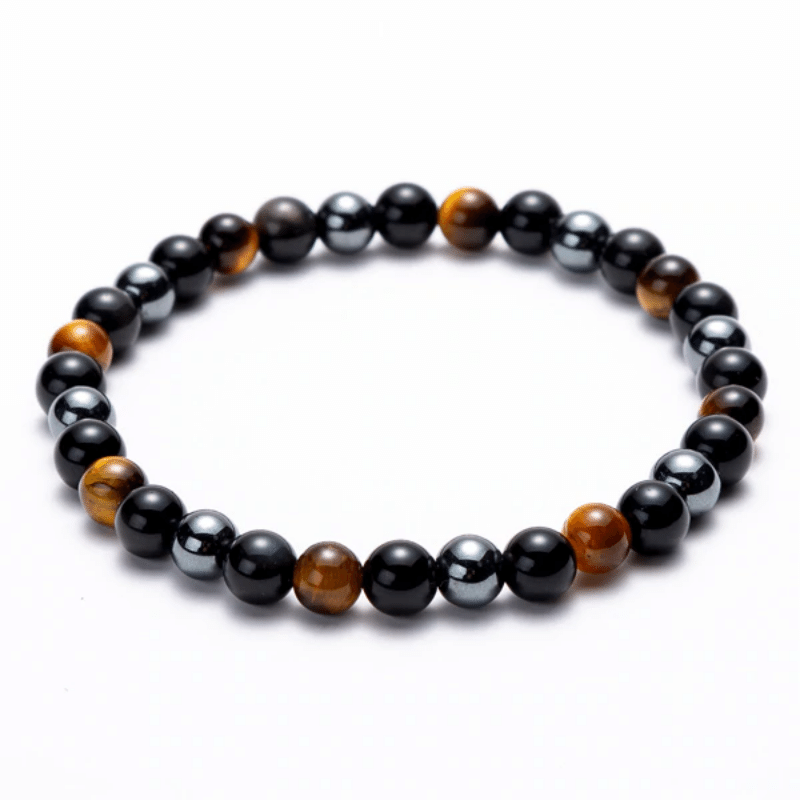 Bracelet Triple Protection | Lithothérapie Stéphanie