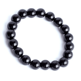 Bracelet en Onyx Noir 10MM | Lithothérapie Stéphanie