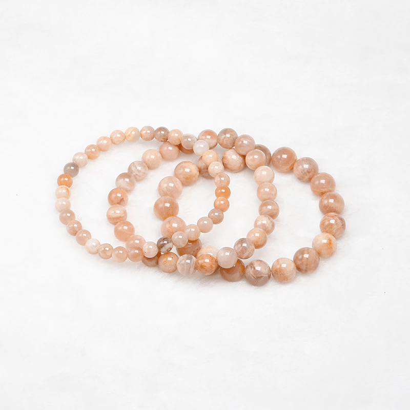 Bracelet en Pierre de Soleil | Homme | Lithothérapie Stéphanie