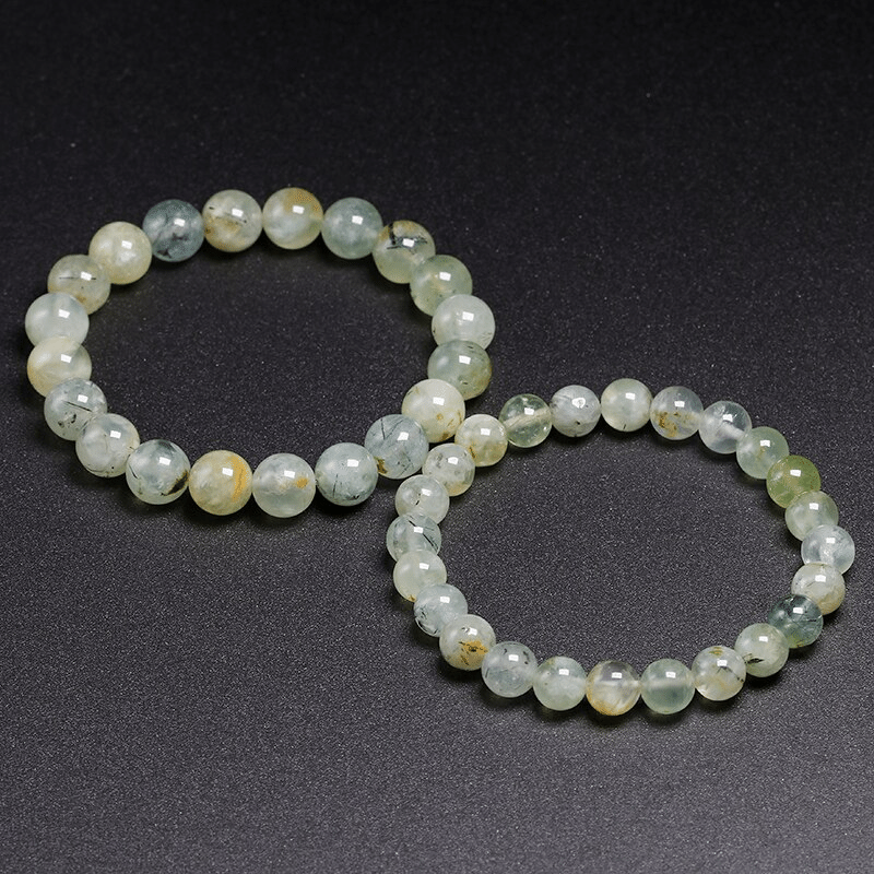 Bracelet Prehnite | Lithothérapie Stéphanie