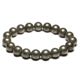 Bracelet en Pyrite 10MM | Lithothérapie Stéphanie