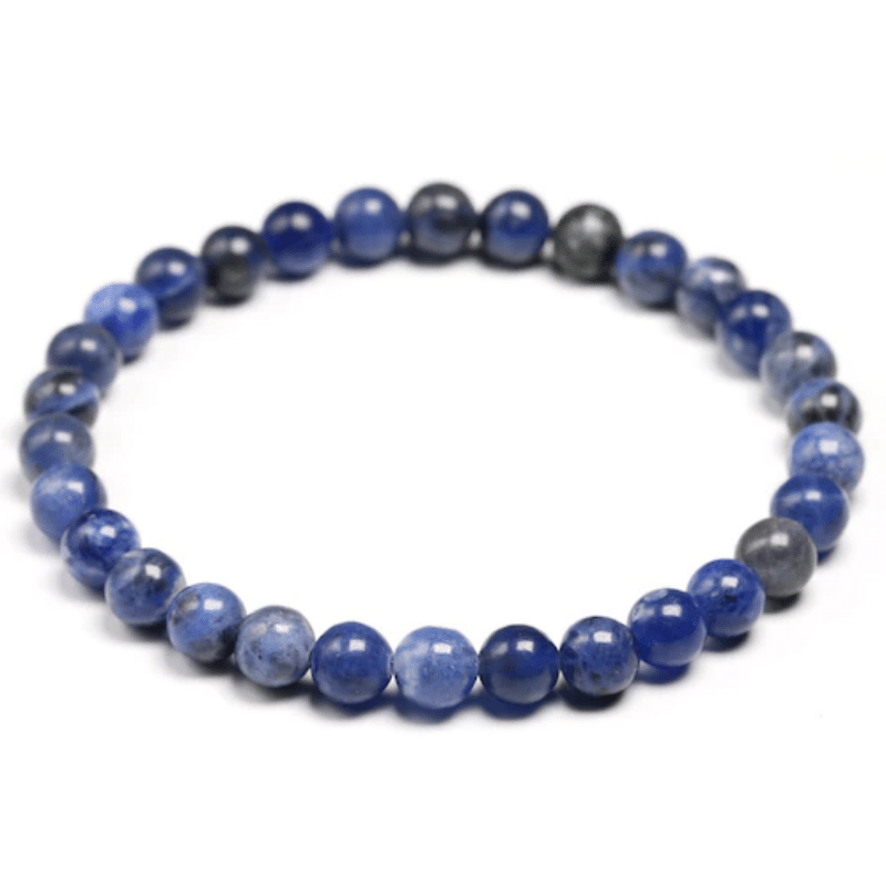 Bracelet en Sodalite 6MM | Lithothérapie Stéphanie