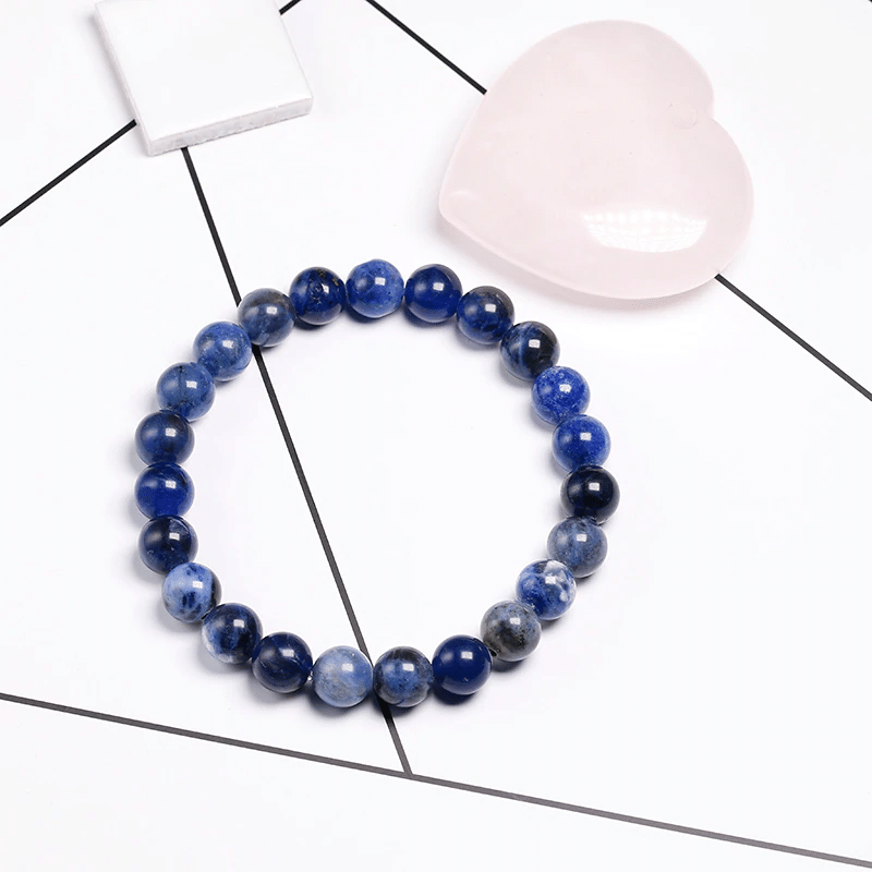 Bracelet Sodalite Femme | Lithothérapie Stéphanie