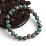 Bracelet en Agate Crazy Lace Bleue | Lithothérapie Stéphanie