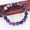 Bracelet Agate Violette | Lithothérapie Stéphanie
