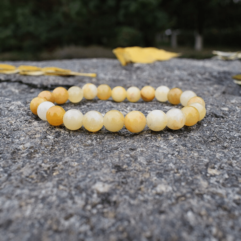 Bracelet Pierre Aventurine Jaune | Lithothérapie Stéphanie