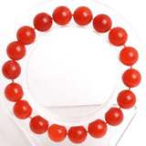 Bracelet en Jade Orange 10MM | Lithothérapie Stéphanie