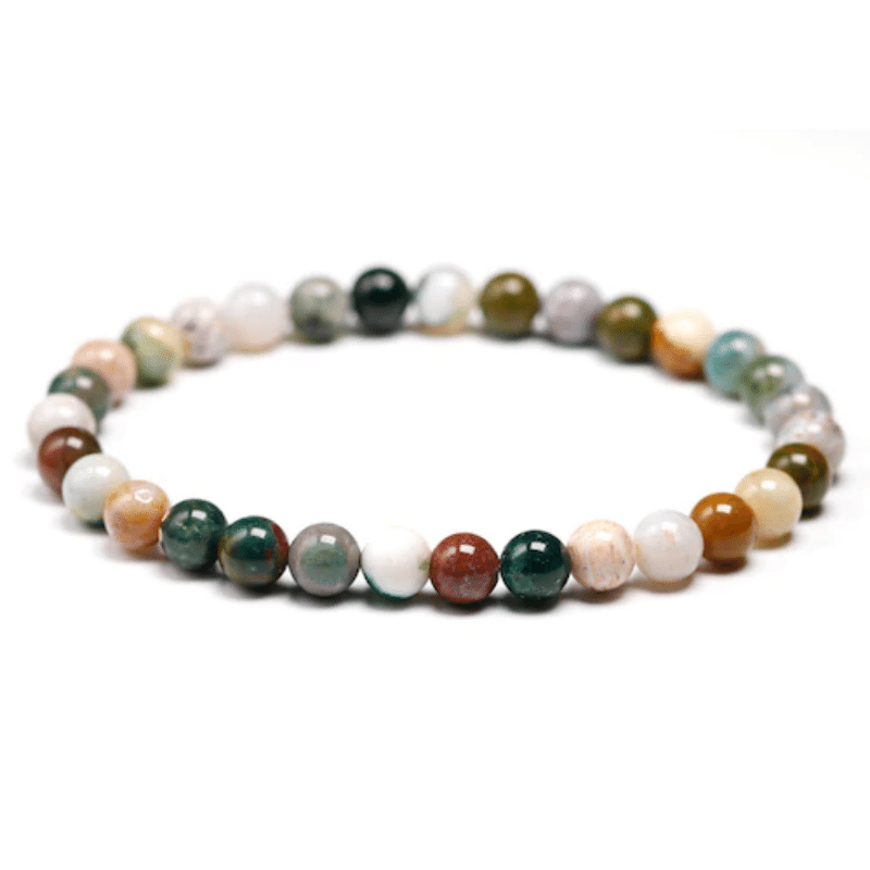 Bracelet en Jaspe Océanique | Lithothérapie Stéphanie