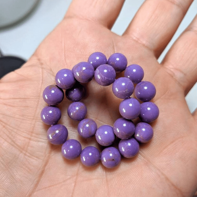 Bracelet Pierre Phosphosidérite | Lithothérapie Stéphanie