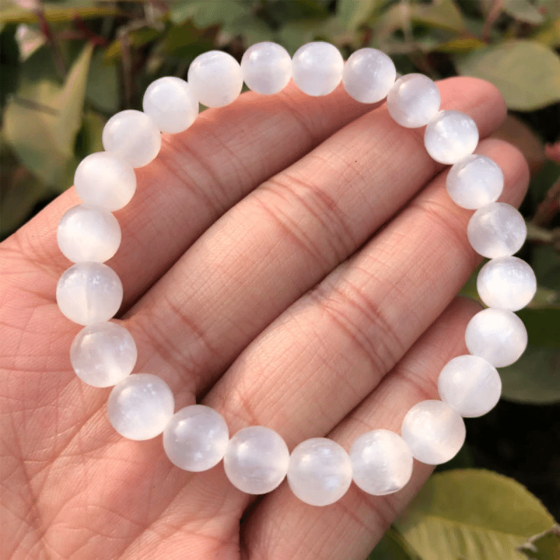 Bracelet Selenite | Lithothérapie Stéphanie