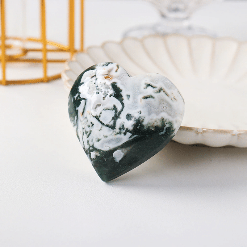 Coeur d'Agate Mousse | Lithothérapie Stéphanie