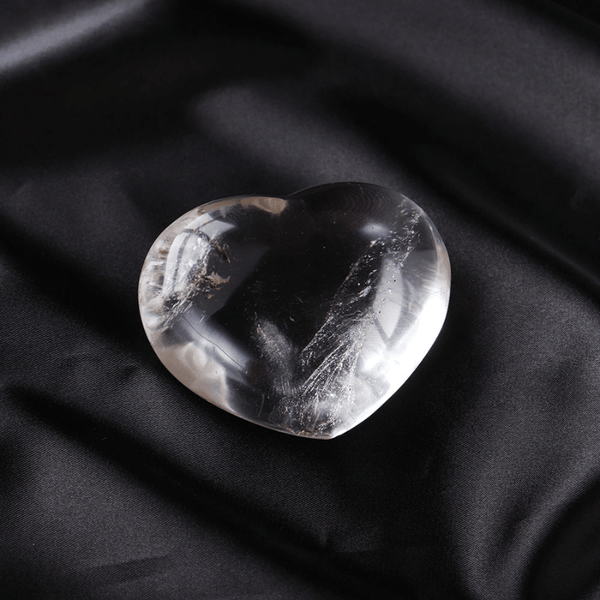 Coeur en Quartz Clair | Lithothérapie Stéphanie