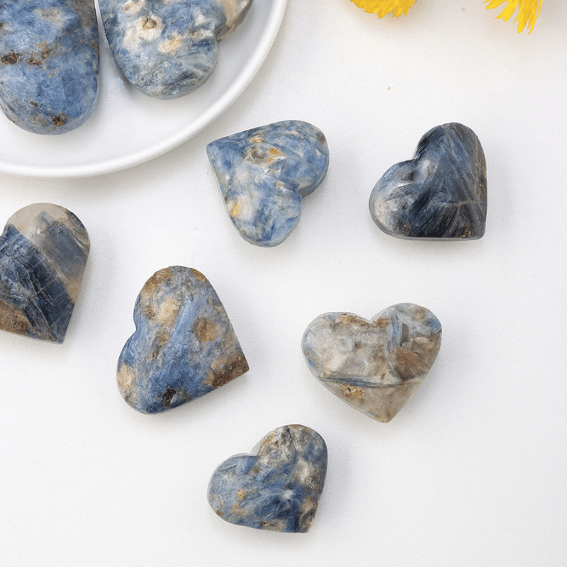 Coeur Kyanite | Lithothérapie Stéphanie