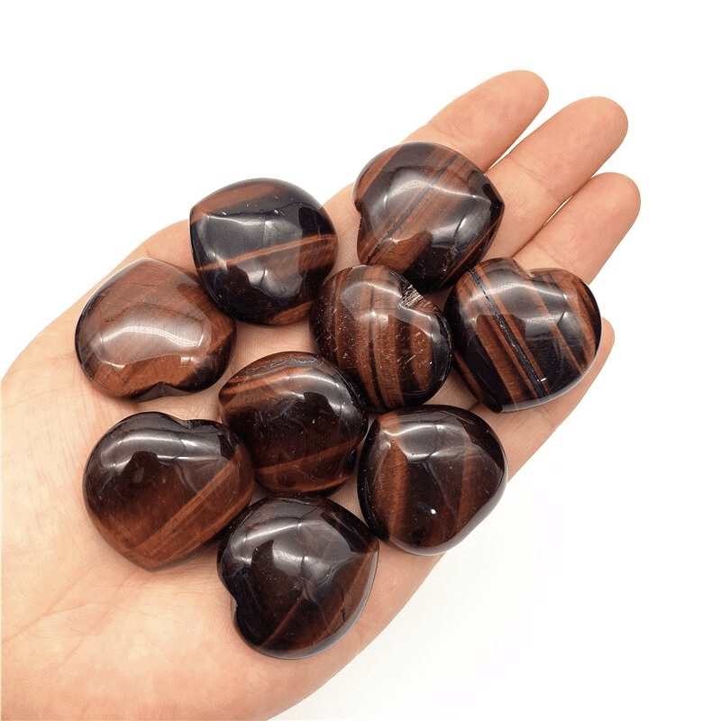 Coeur en Oeil de Boeuf | Lithothérapie Stéphanie