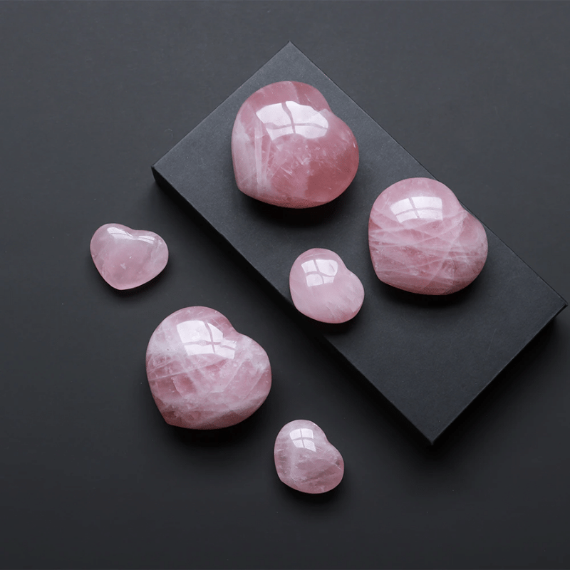 Coeur Quartz Rose | Lithothérapie Stéphanie