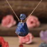 Collier Diffuseur de Parfum en Lapis Lazuli