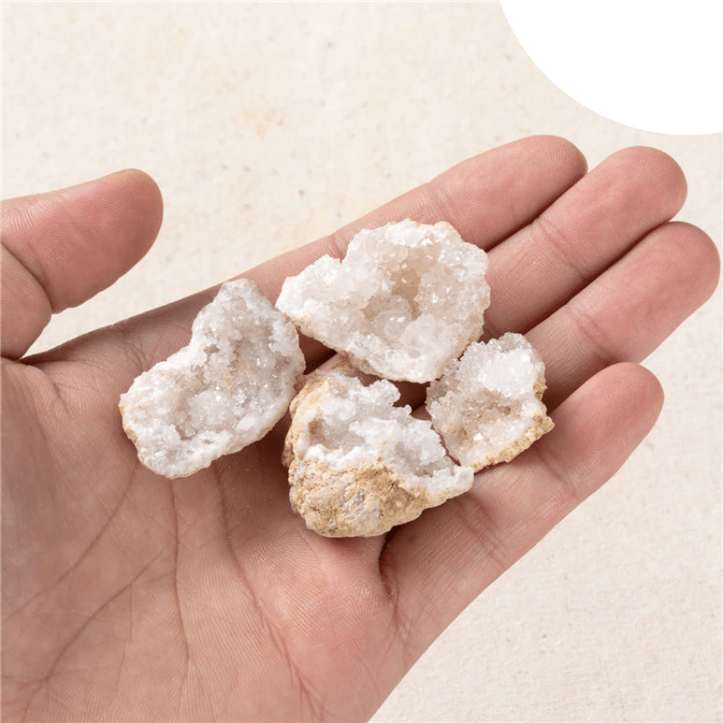 Géode de Quartz à Ouvrir | Lithothérapie Stéphanie