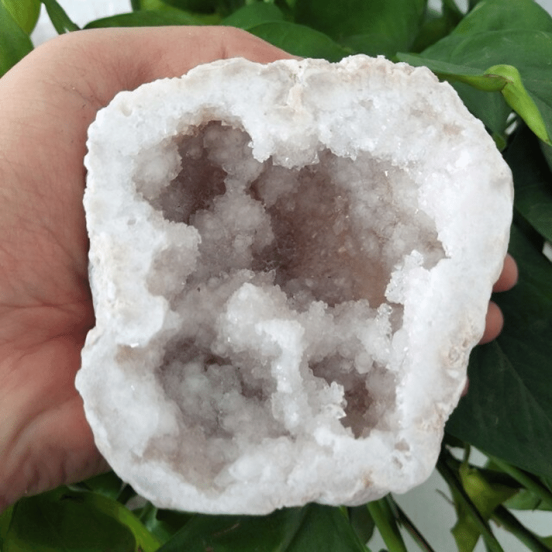 Géode de Cristal de Roche | Grande Taille | Lithothérapie Stéphanie