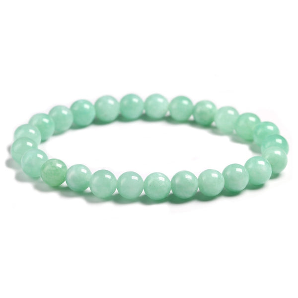 Bracelet en Jade Vert 8MM | Lithothérapie Stéphanie