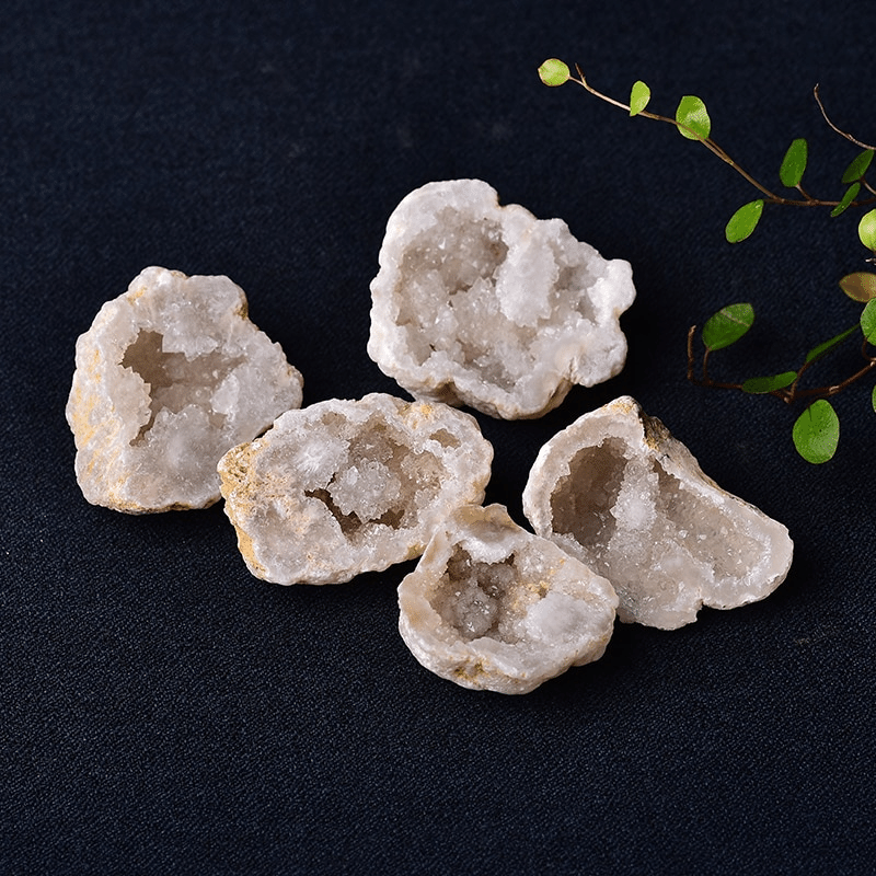 Petite Géode de Quartz Blanc | Lithothérapie Stéphanie