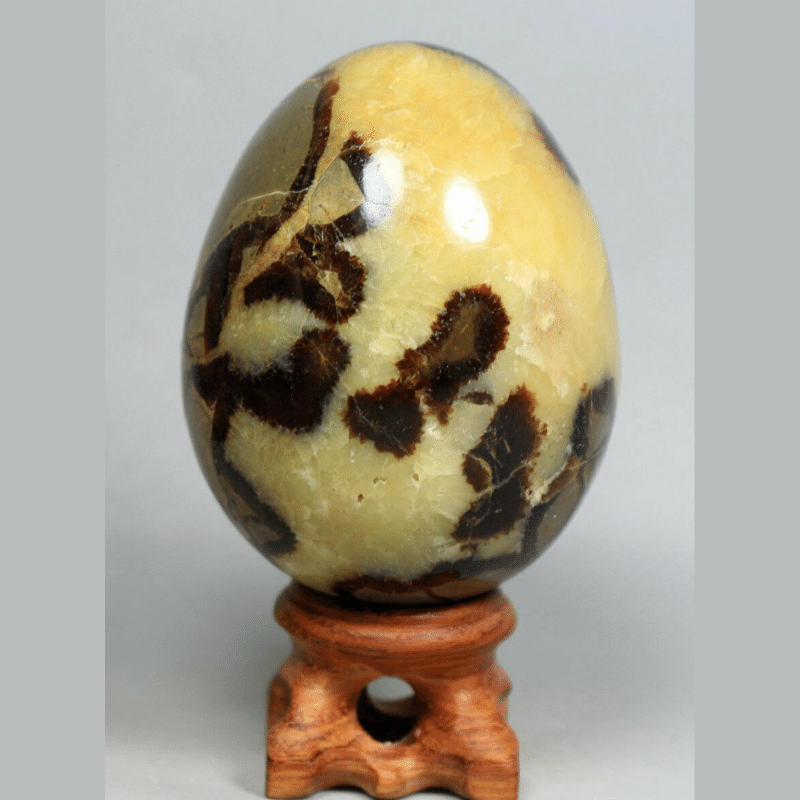 Oeuf en Septaria Naturelle | Lithothérapie Stéphanie