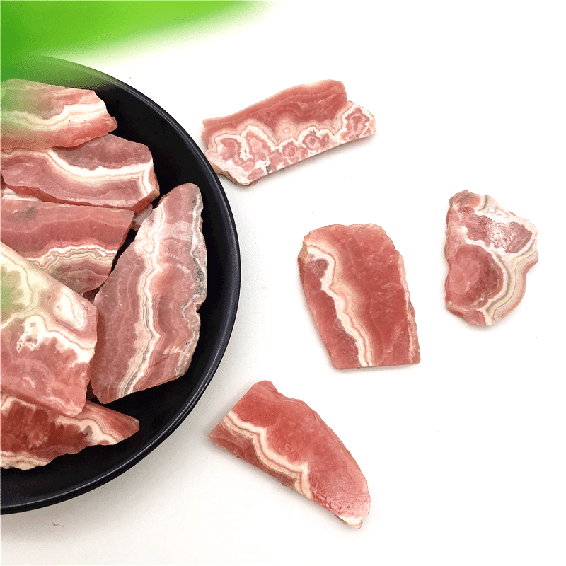 Tranche de Rhodochrosite | Lithothérapie Stéphanie