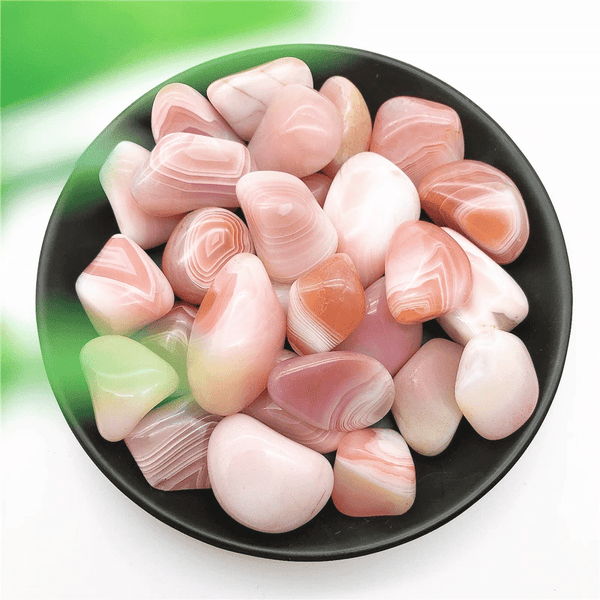 Pierres Roulées Agate Botswana <p/> (Lot de 50g)